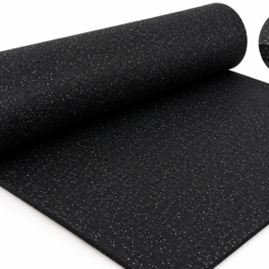Standard Rubber Gym Flooring 10mm Black