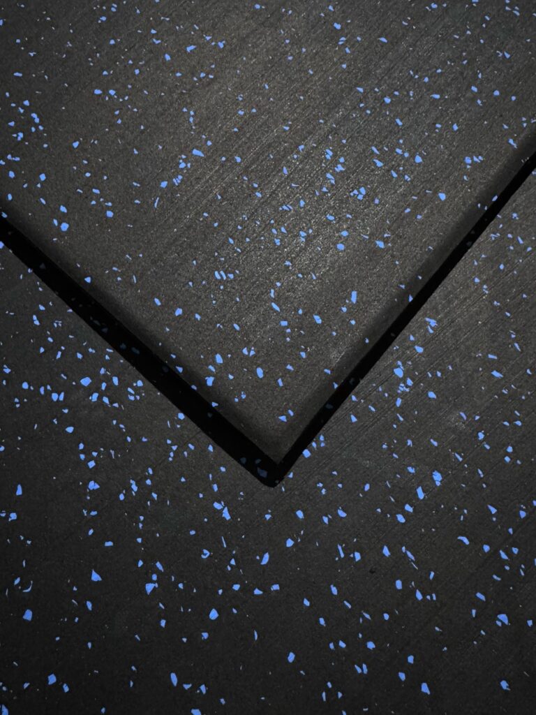 Premium Rubber Gym Flooring 20mm Black