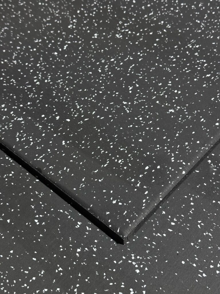 Premium Rubber Gym Flooring 15mm Colour Flecks