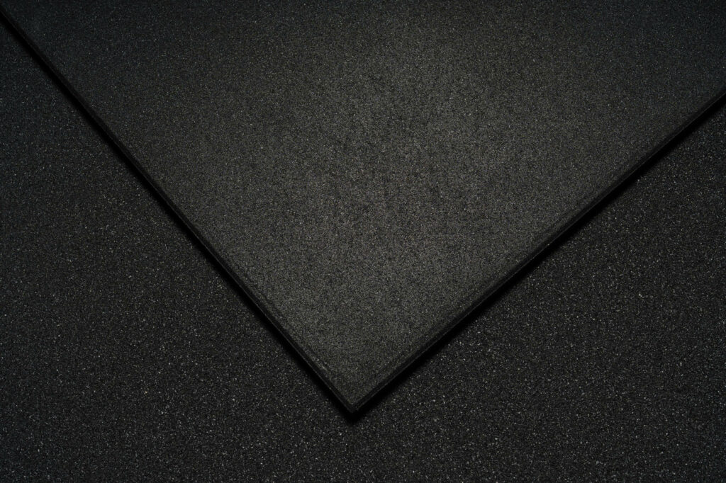 Premium Rubber Gym Flooring 15mm Black