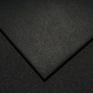 Premium Rubber Gym Flooring 15mm Black
